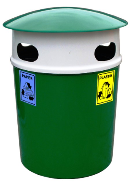 Kosz do segregacji Borowik 4 x 120L