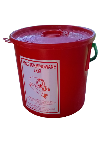 Pojemnik na zużyte baterie i akumulatorki 15L - 20L