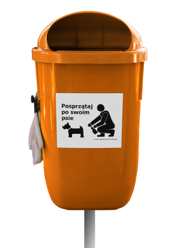Kosz na psie odchody AS 50L