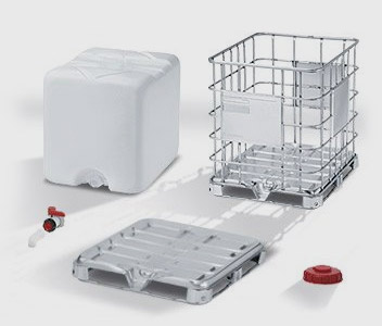 Pojemnik IBC UN EX 1000L z odprowadzeniem ładunków elektrostatycznych
