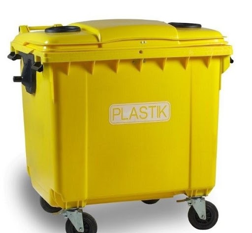 Pojemnik do segregacji plastiku 1100L ESE