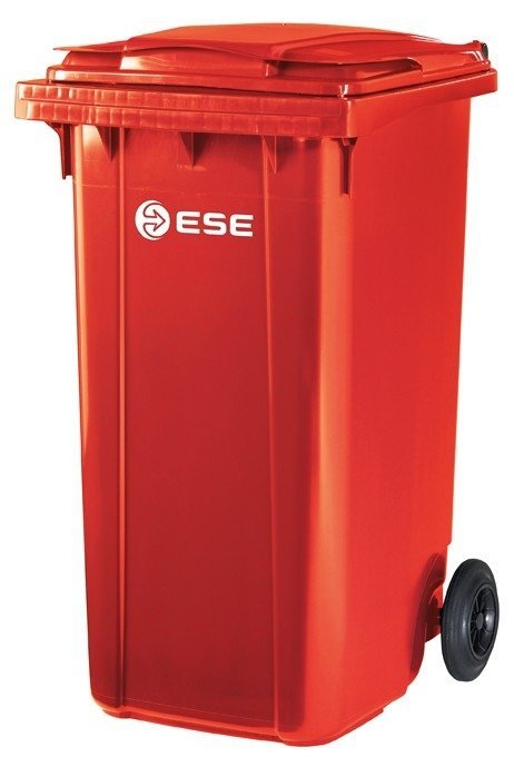 Pojemnik na odpady 240L ESE czerwony