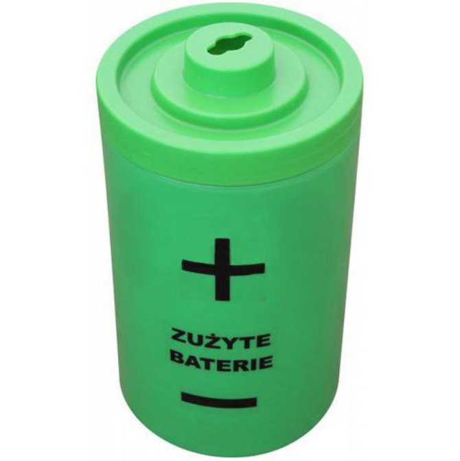 Pojemnik na zużyte baterie 40L