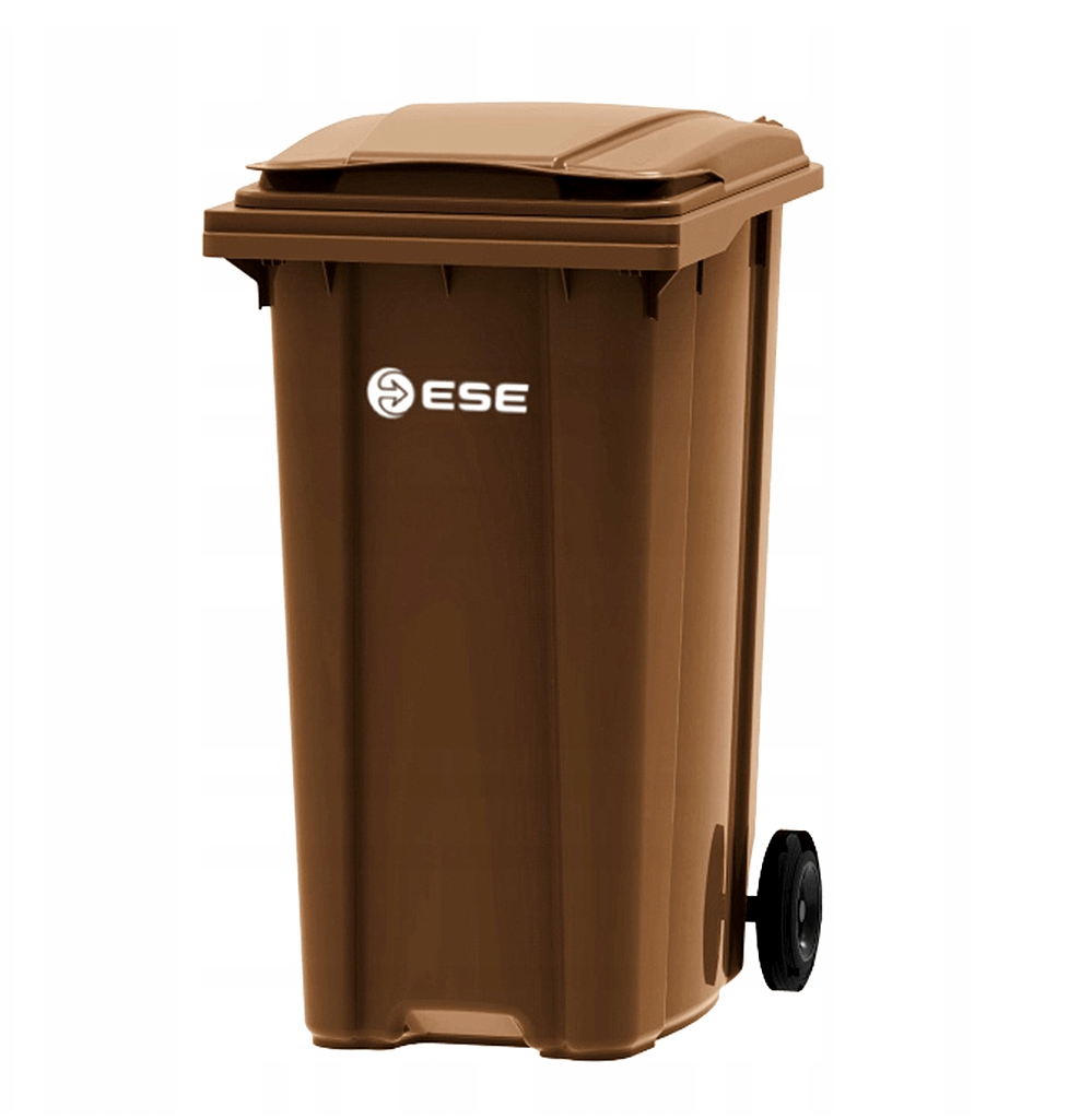Pojemnik na odpady 360L ESE brązowy