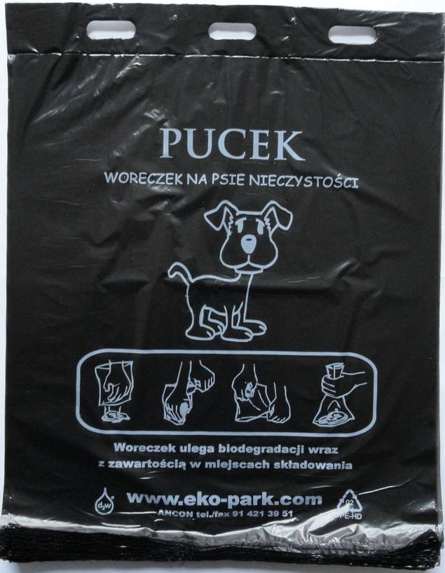 WORECZKI NA PSIE ODCHODY "PUCEK" 2500 szt. bezpłatna dostawa (karton zbiorczy)