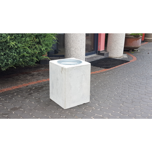 Kosz z betonu archit. 40l. kod: 160