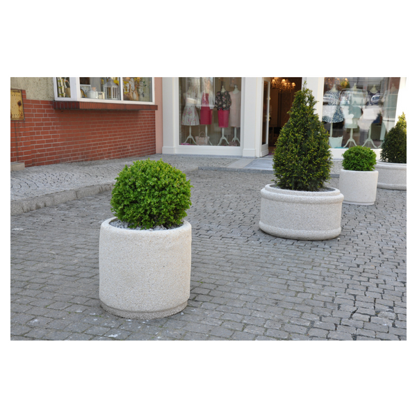 Donica betonowa okrągła 50×50 kod: 202