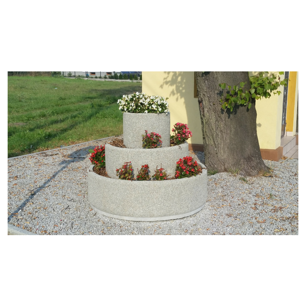 Donica betonowa okrągła 70×40 kod: 204