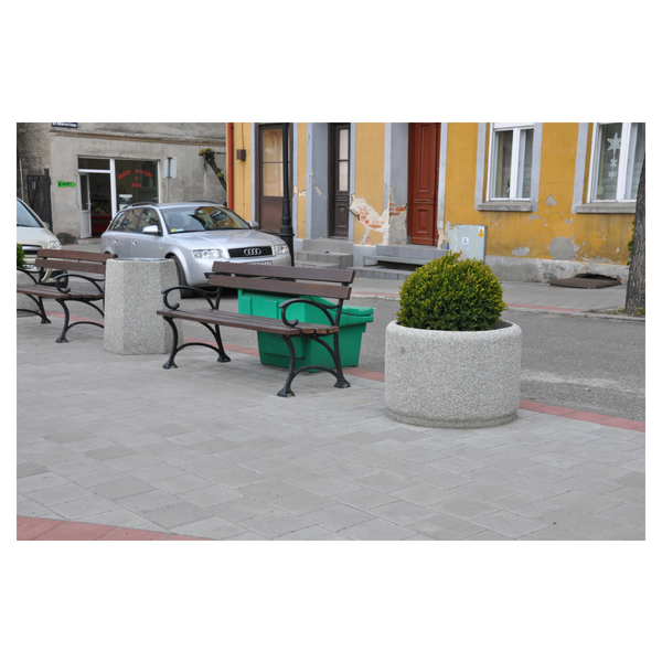 Donica betonowa okrągła 70×50 kod: 205
