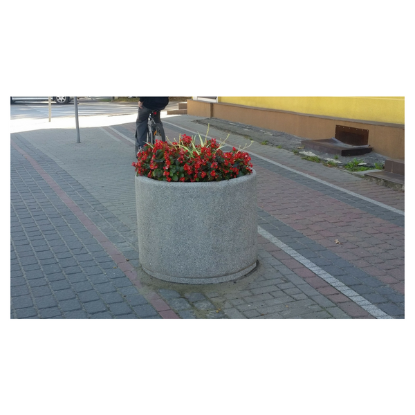 Donica betonowa okrągła 90×70 kod: 208