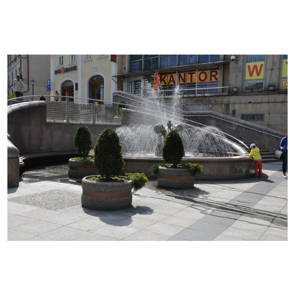 Donica betonowa okrągła 95×50 kod: 209