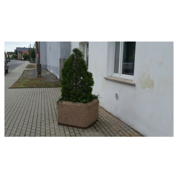 Donica betonowa kwadratowa 80x80x60 kod: 233