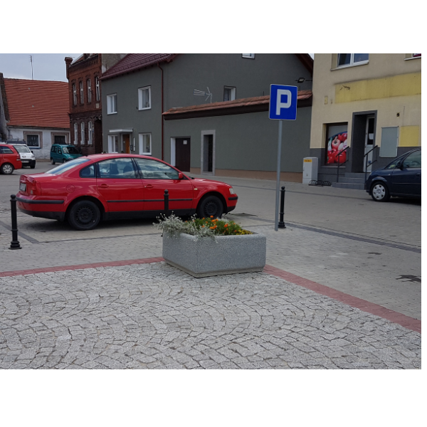 Donica betonowa kwadratowa 100x100x50 kod: 234