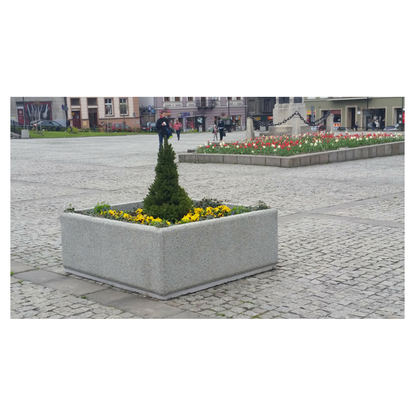 Donica betonowa kwadratowa 150x150x60 kod: 235
