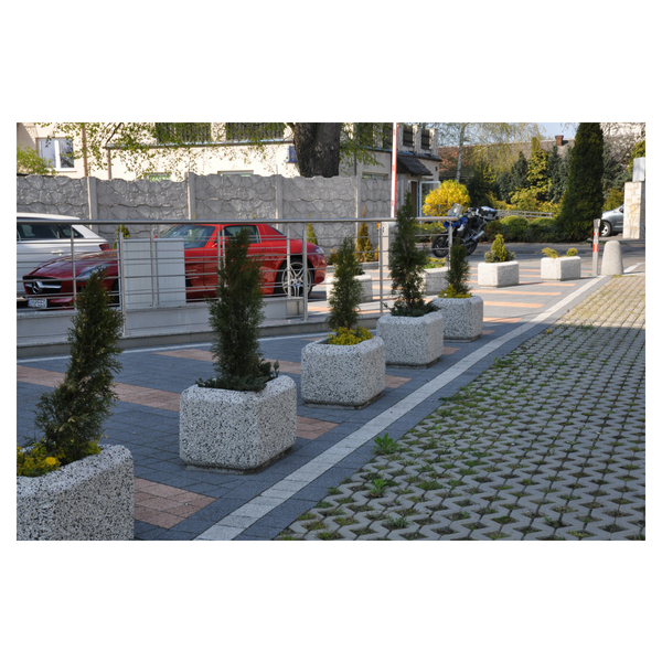 Donica betonowa prostokątna 60x40x40 kod: 238