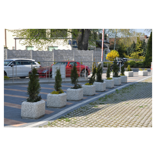 Donica betonowa prostokątna 60x40x40 kod: 238