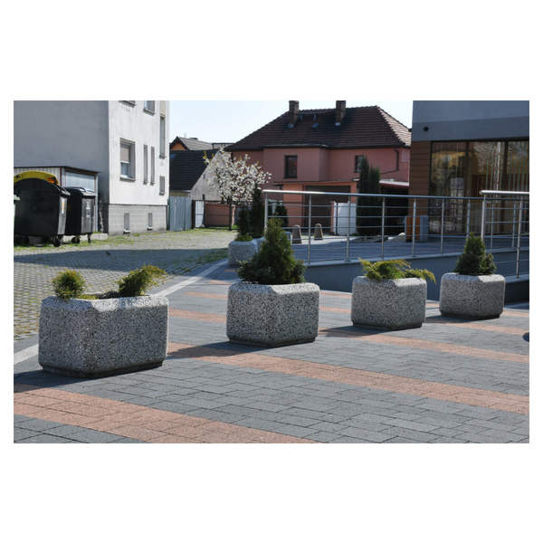 Donica betonowa prostokątna 80x40x40 kod: 239