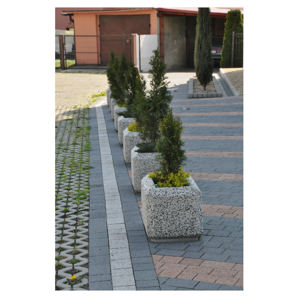 Donica betonowa prostokątna 80x40x40 kod: 239