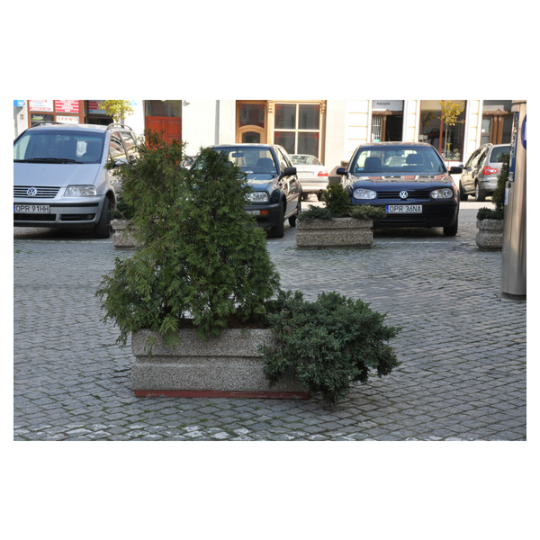 Donica betonowa prostokątna 100x40x40 kod: 243