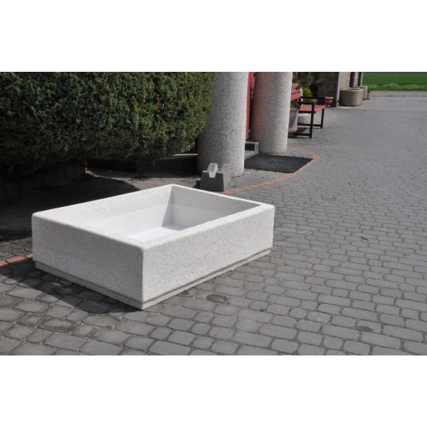 Donica betonowa prostokątna 120x90x35 kod: 247