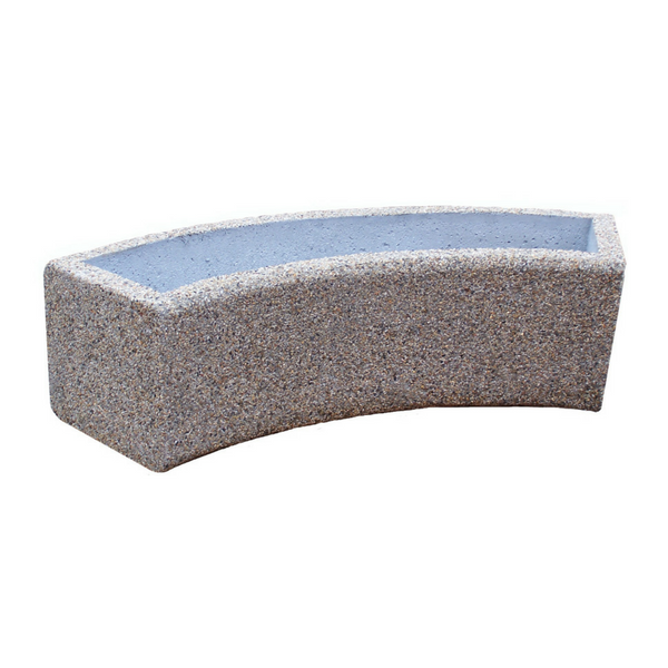 Donica betonowa łukowa 157x40x40 kod: 249