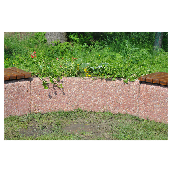 Donica betonowa łukowa 157x40x40 kod: 249