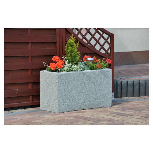 Donica betonowa prostokątna 90x40x50 kod: 251