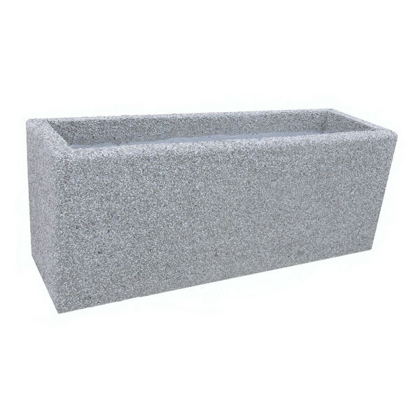 Donica betonowa prostokątna 125x40x50 kod: 252