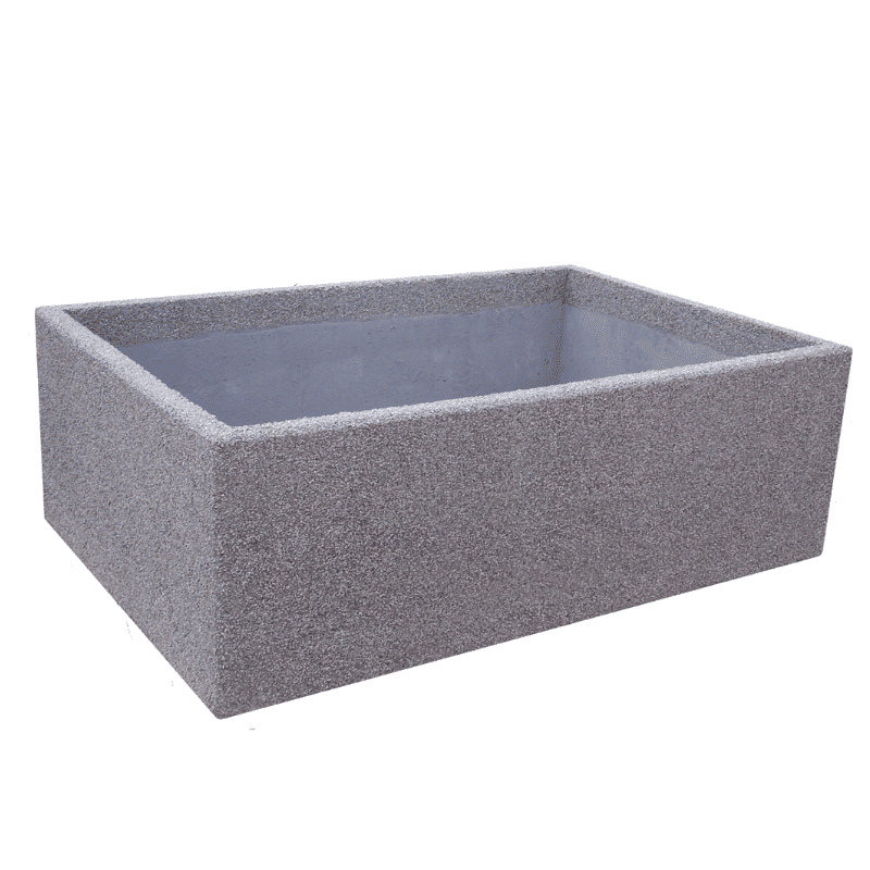 Donica betonowa prostokątna 180x120x60 kod: 253
