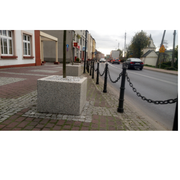 Donica betonowa kwadratowa 80x80x60 kod: 256