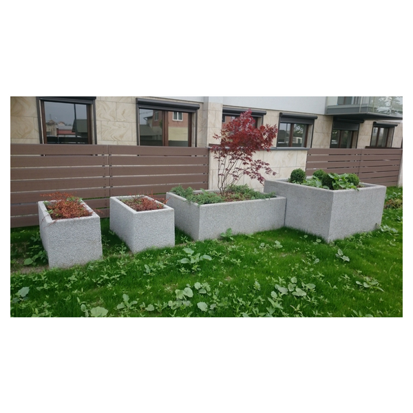 Donica betonowa kwadratowa 150x150x85 kod: 257