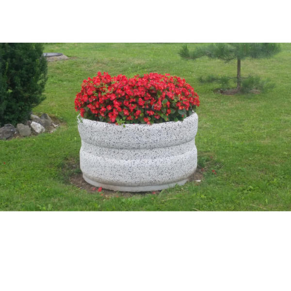 Donica betonowa okrągła 95×50 kod: 260