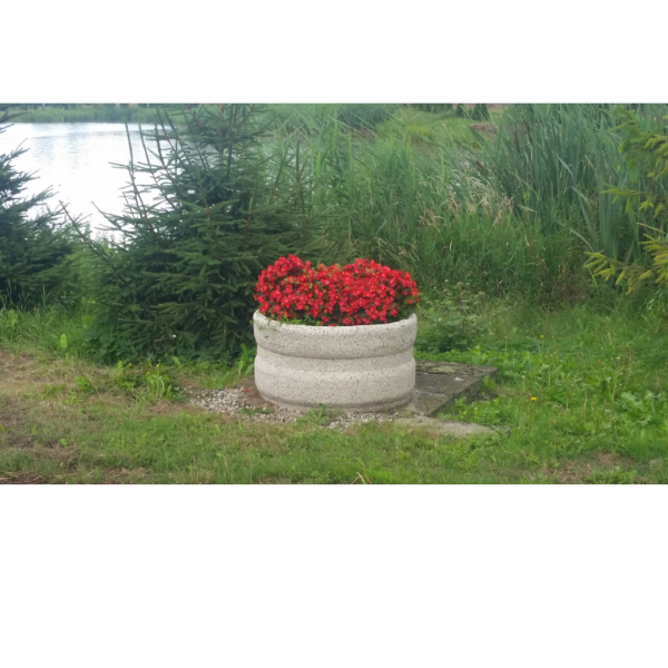 Donica betonowa okrągła 95×50 kod: 260