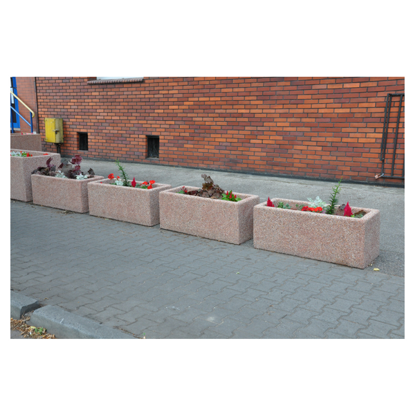 Donica betonowa prostokątna 100x40x40 kod: 275
