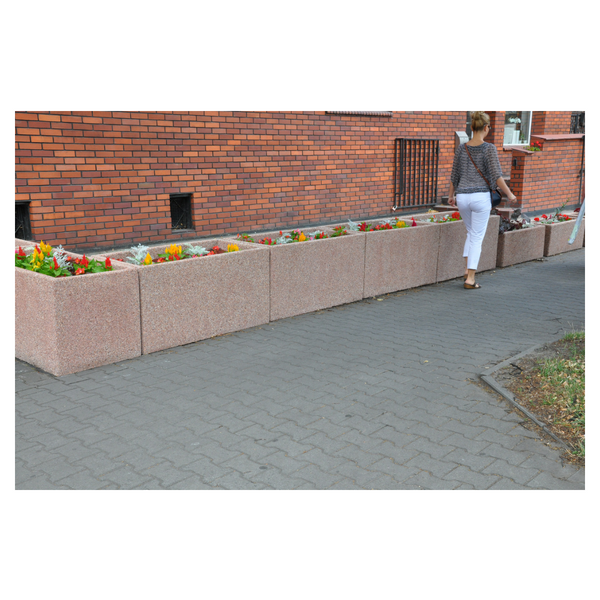 Donica betonowa prostokątna 120x60x60 kod: 276