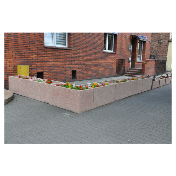 Donica betonowa prostokątna 120x60x60 kod: 276