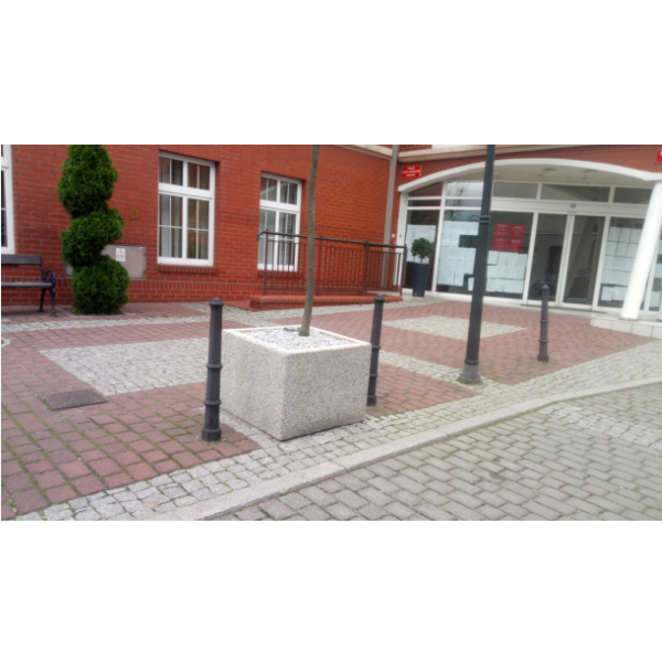 Donica betonowa kwadratowa 60x60x50 kod: 278