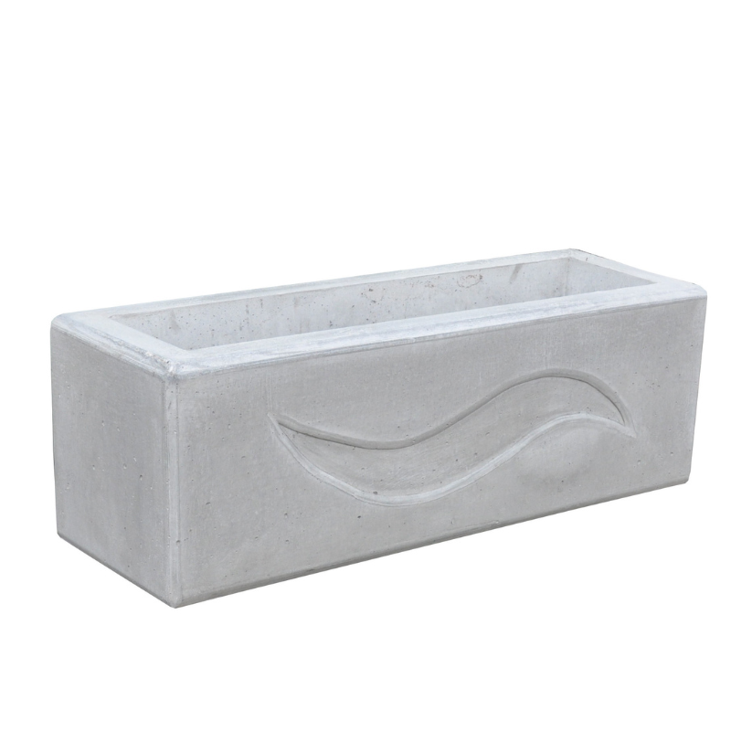 Donica prostokątna z betonu archit. 120x40x40 kod: 282