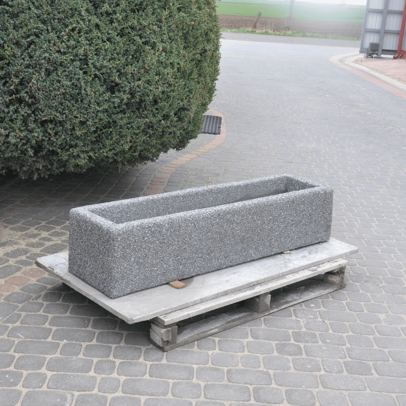 Donica betonowa prostokątna 140x35x30 kod: 286