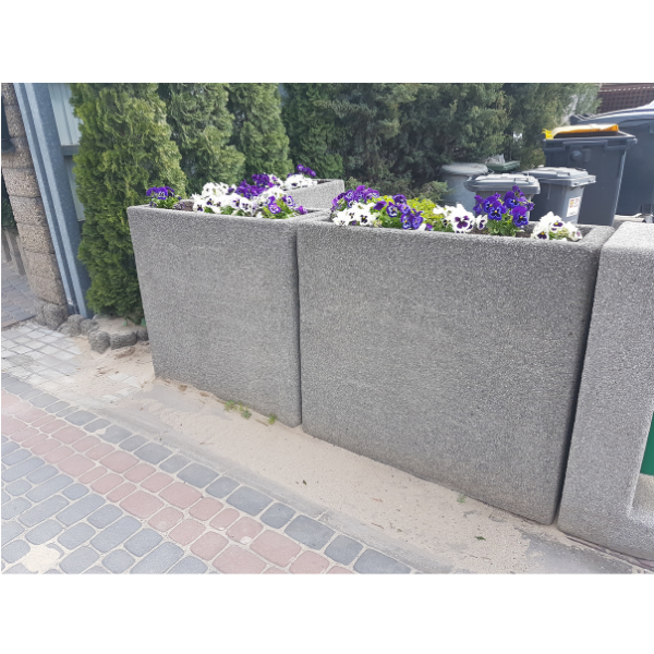 Donica betonowa prostokątna 110x40x100 kod: 289