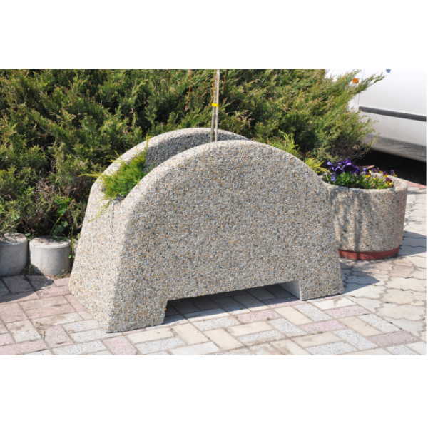 Donica betonowa łukowa 120×76 cm kod: 290