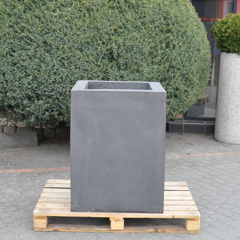 Donica betonowa kwadratowa 65x65x89 kod: 291