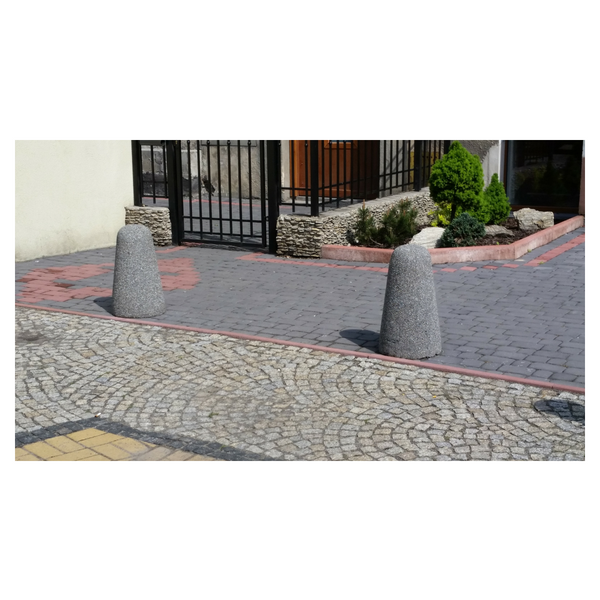 Betonowy słupek parkingowy wys. 60cm Ø 20/35cm kod: 302