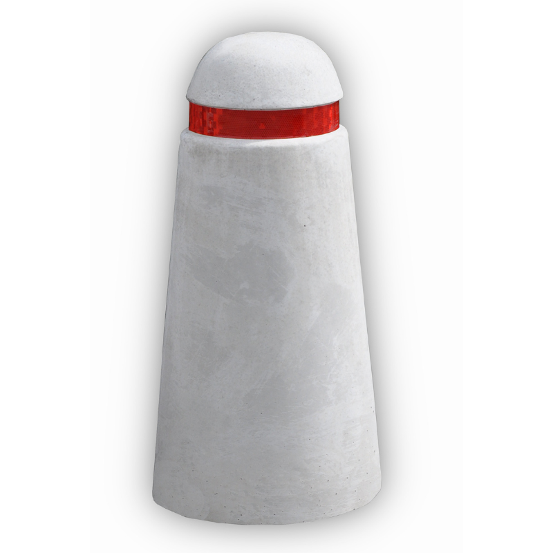 Słupek z betonu archit. wys. 80cm Ø 27/40cm kod: 307A