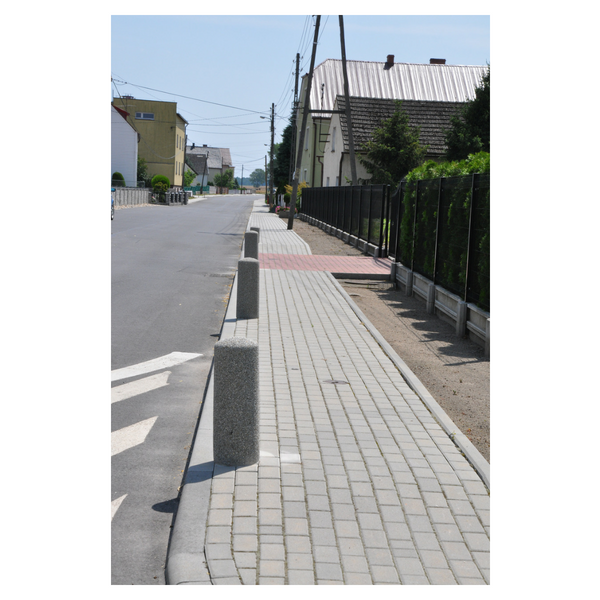 Betonowy słupek parkingowy wys. 60cm Ø 20cm kod: 314