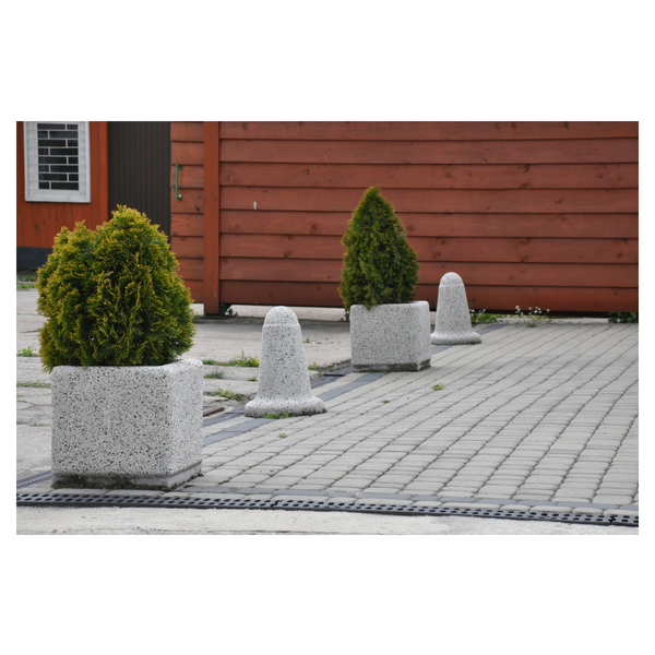 Betonowy słupek parkingowy wys. 50cm Ø 17/35cm kod: 315