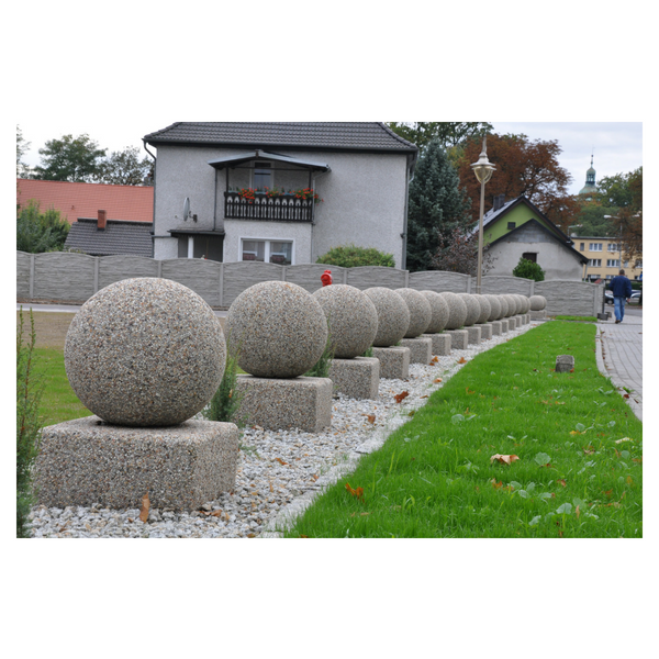 Betonowy słupek parkingowy wys. 72cm Ø 50cm kod: 331