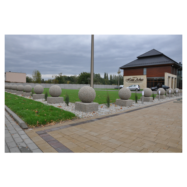 Betonowy słupek parkingowy wys. 72cm Ø 50cm kod: 331