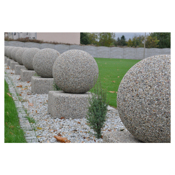 Betonowy słupek parkingowy wys. 60cm Ø 40cm kod: 336