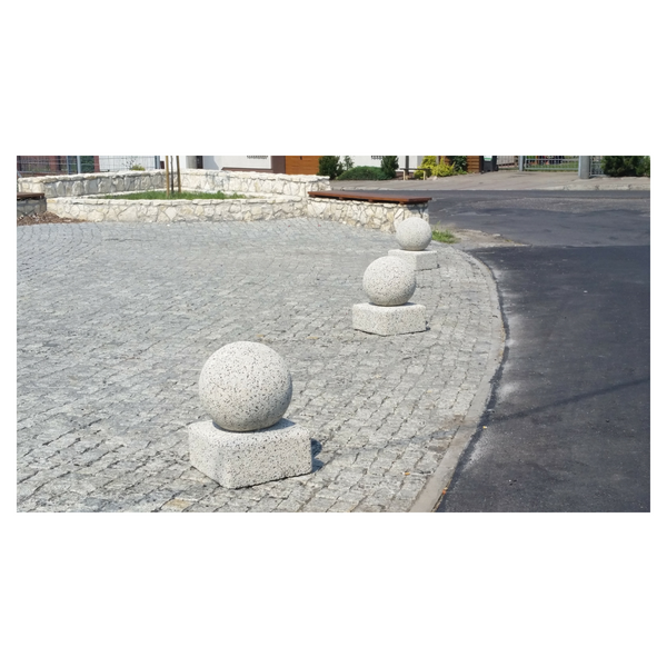 Betonowy słupek parkingowy wys. 60cm Ø 40cm kod: 336